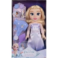 Muñeca Disney Princess Frozen Get Ready With Me Elsa Con Accesorios