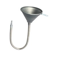 Magideal - Embudo De Boquilla De Metal Para Reabastecimiento De Emergencia, Embudo De Cebado Universal Para Aceites Y Líquidos, Reemplazo Versátil Para Vehículos Embudo De 630 Mm