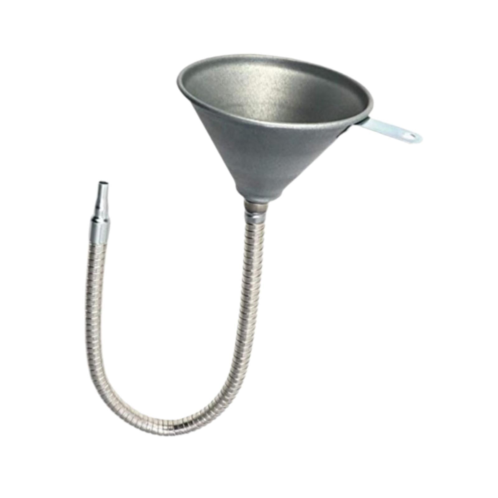 Magideal - Embudo De Boquilla De Metal Para Reabastecimiento De Emergencia, Embudo De Cebado Universal Para Aceites Y Líquidos, Reemplazo Versátil Para Vehículos Embudo De 630 Mm