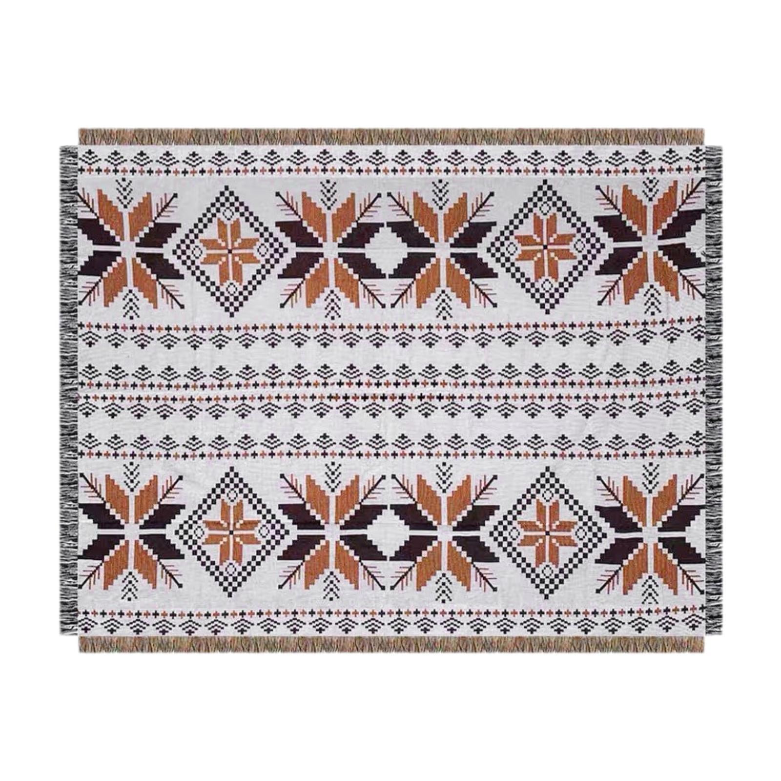 Magideal - Manta Bohemia, Manta De Picnic, Alfombra De Camping, Decorativa, Versátil, Para Playa De Verano 90cmx180cm