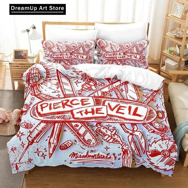 Pierce the veil Bedding Set Bed Set Aldult Boys Bedroom Duvet cover Sets Bed Sheet Set