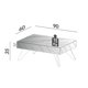 thumbnail image 3 of Mesa De Centro Espejo Rectangular - Café, 3 of 3