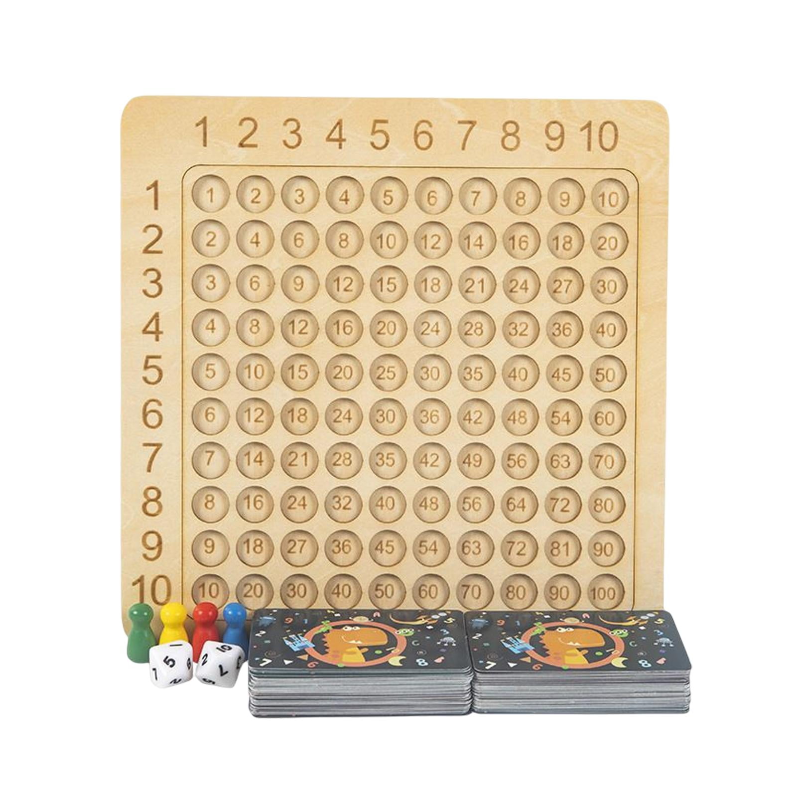 Bothyi - Matemáticas 9x9 Tabla De Multiplicar Educativo Niño Regalo Para Niños Niños Pequeños