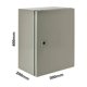 thumbnail image 2 of Gabinete Metalico Tablero Electrico 400x300x200 1puerta Ip65, 2 of 3