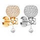 thumbnail image 5 of 2/3 Piezas Luces De Pared De Cristal Lámpara De Pasillo De Cabecera Decoración Del Hogar 2 Piezas Plata Dorado, 5 of 5