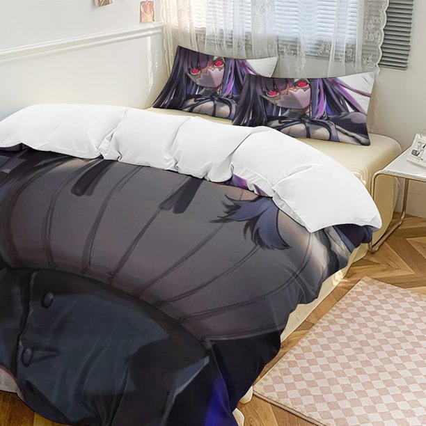 Ulti Bed Duvet Cover Funny Anime Cartoon Bedding Sets Lightweight 3 Piece Comforter Sets