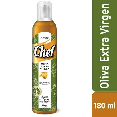Aceite Oliva Extra Virgen Spray 180 Ml Chef