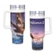 thumbnail image 4 of Moana 2 Vaso aislado de acero inoxidable con asa, diseño temático, regalo para familia, amigos y fans; incluye pajita y encaja en el portavasos estándar, 40 oz, 4 of 6