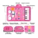 thumbnail image 3 of Alfombra Musical Piano Y Tambor Rosa, 3 of 3