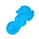 thumbnail image 3 of Artesanía Con Forma De Caballito De Mar De Fundición Epoxi De Resina De Silicona Para Vela De Perfume Mousse Azul, 3 of 3