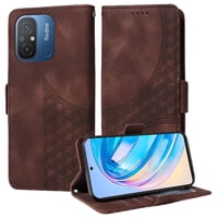 Carcasa Foxdock Xiaomi Redmi 11A 4G De Cuero Pu, Diseño Acolchado Clásico, Protección Contra Caídas Y Rayones