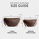thumbnail image 5 of Bolso bandolera Portland Leather Koala de cuero de grano completo ajustable, 5 of 6