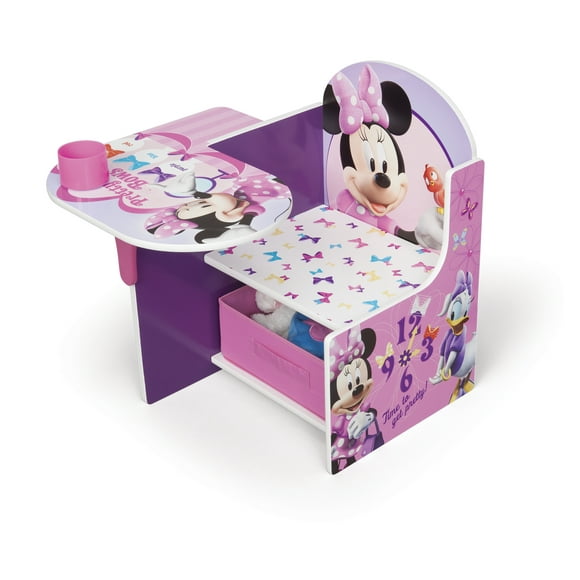 Escritorio infantil con almacenamiento Minnie Mouse Delta Children