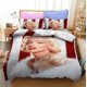 thumbnail image 1 of Classic Celebrity Marilyn Monroe Quilt Duvet Cover Set Comforter Cover3-Piece Bedding Set (1 Duvet Cover + 2 Pillow Shams), 1 of 3
