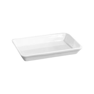 Imahe - Set De 6 Bandejin Rectangular Porcelana 28X15Cm Tower