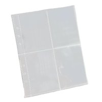 Magideal - Fundas Para Tarjetas Fotográficas Páginas Para Carpetas De Fotos Almacenamiento De Imágenes En Cuadrícula Páginas Para Álbumes De Tarjetas Fotográfica