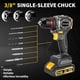 thumbnail image 3 of Taladro Inalámbrico AwxryoX 20V Brushless 60Nm 1.5Ah 135pcs, 3 of 3