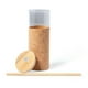 thumbnail image 3 of Vaso Vidrio Bombilla Tapa Bambú Tromury 520 Ml, 3 of 3