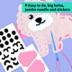 thumbnail image 5 of Kit de costura KRAFUN Easy para niños principiantes con 8 proyectos de bricolaje, 5 of 7
