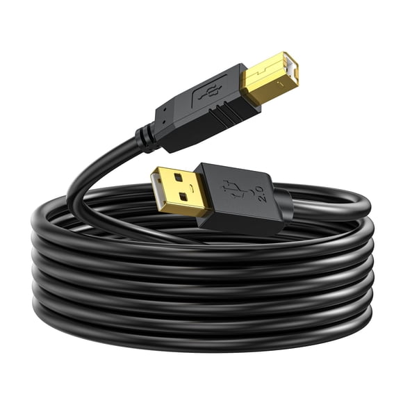 Cable de Impresora NC XQIN USB A a USB B de 9 m de Largo USB 2.0