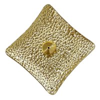 Magideal - Soporte De Incienso Moderno, Quemador De Incienso Cuadrado Para Cenizas, Para Spa, Meditación En El Hogar, Sala De Estar, Decoración Del Hogar , Oro