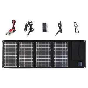 Bothyi - Panel De Carga Al Aire Libre Del Cargador Solar Portátil Para La Cámara Del Teléfono Móvil, Acampando