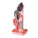 thumbnail image 1 of Juego De Cepillos De Limpieza De Cocina Lavado Limpiador De Fregado Soporte De Secado Rosa, 1 of 5