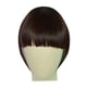 thumbnail image 2 of Pelo Sintético Resistente Al Calor Bang Clip In On Bang Fringe Hair Extension 03, 2 of 5