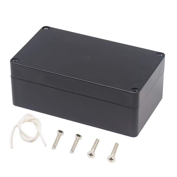 Caja de conexiones Zulkit IP65 impermeable de ABS 16 x 9 x 6 cm