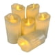 thumbnail image 1 of Pack 12 velas led luz cálida decorativas blanco, 1 of 3
