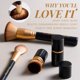 thumbnail image 4 of Brochas de Maquillaje BS-MALL 22 Piezas Negro y Dorado con Bolsa, 4 of 9