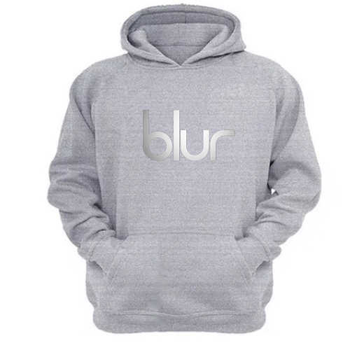 Genérico - Polerón Canguro Blur Gris Claro Talla Xl Unisex