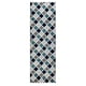 thumbnail image 1 of Alfombra Pasillo Florida Turquesa 70 x 230 cm, 1 of 3