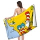 thumbnail image 4 of Dr. Seuss Toalla de playa de secado rápido con diseño temático, regalo para mujeres y niñas, ideal para cumpleaños, fans, amantes de la música, uso en la playa o al aire libre, 78 × 180 cm, 4 of 6