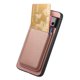 thumbnail image 3 of Funda de Cuero Magnética con Tarjetero para Google Pixel 8 Cubierta Delgada Rosa, 3 of 5