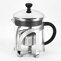 Fantuzzi - Tetera 600 Ml Vidrio Borosilicato. Filtro Acero Inoxidable