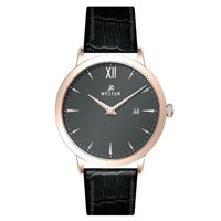 Westar - Reloj Profile Correa De Cuero Esfera Gris Cuarzo 50214Ppn606 Para Hombre