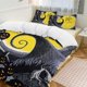 thumbnail image 1 of Yellow Moon Jack The Nightmare Before Christmas Comforter Set Soft 3 Pcs Twin Bedding Sets Thicken for All Season, 1 of 5