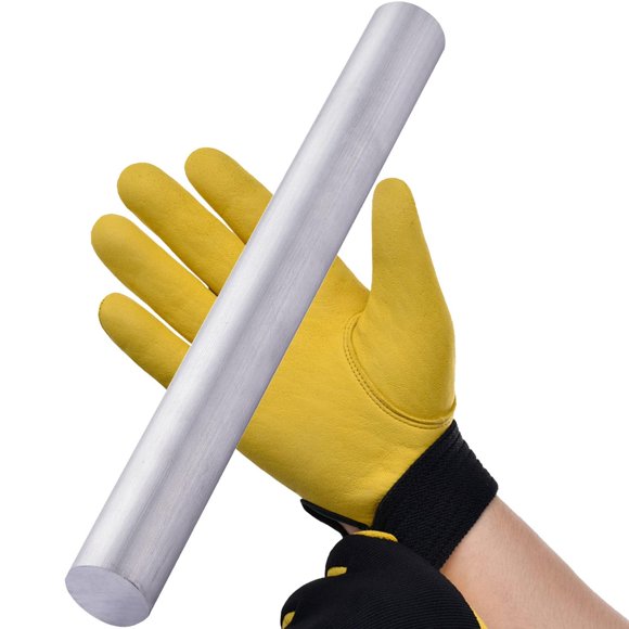 Varilla redonda de aluminio guvddliz 6061 T6511 26 mm de diámetro 30,5 cm de largo