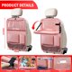 thumbnail image 5 of Organizador de coche Zecirl pack de 2 con soporte para tablet – rosa, 5 of 7