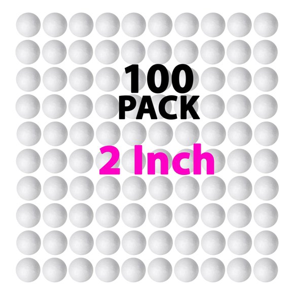 Bolas de espuma 5 cm (100 unidades) – Bargain Paradise