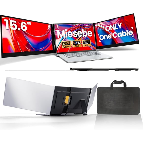 Monitor Portátil Triple Miesebe P7 Pro 15.6in FHD USB-C