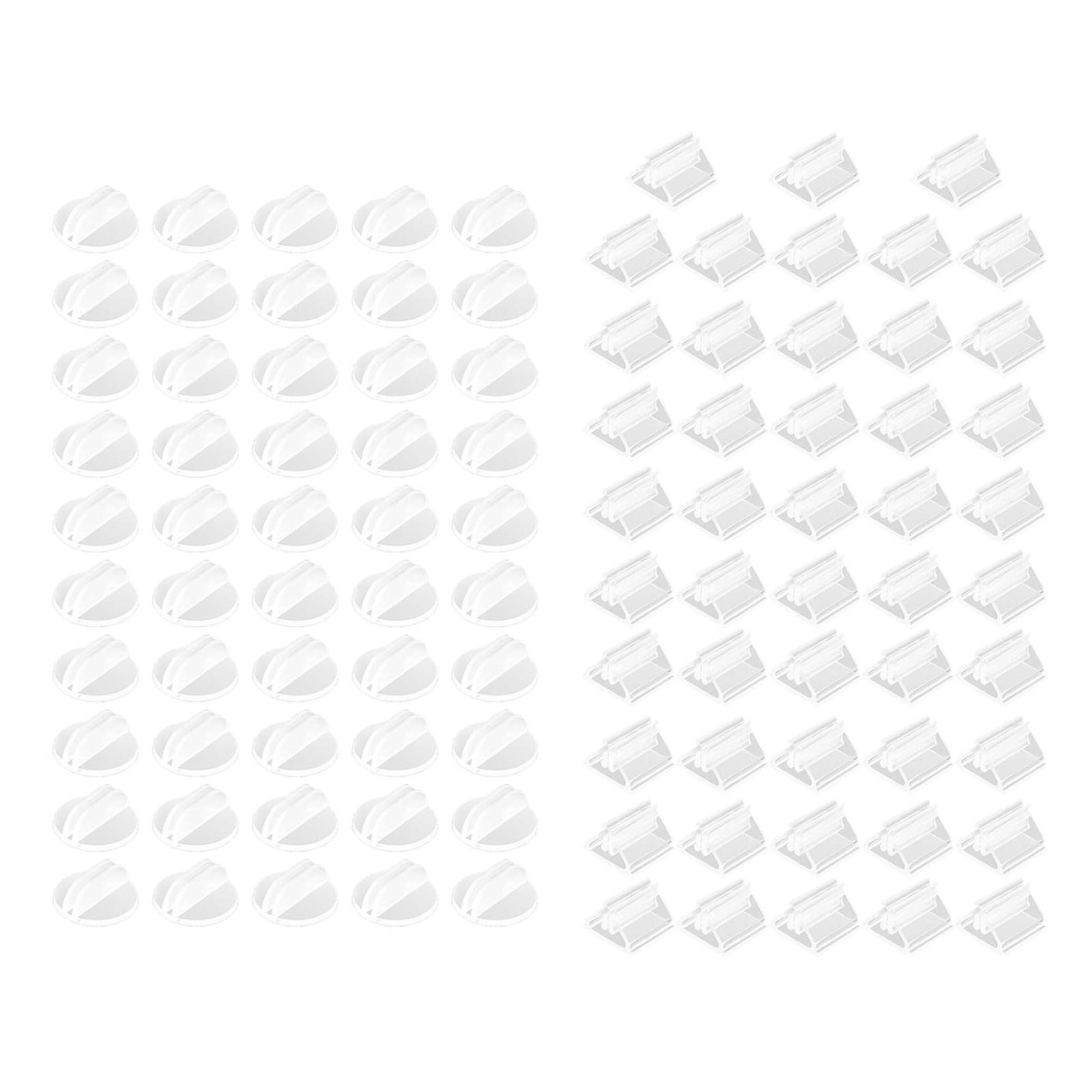 Magideal - Clips De Menú De 98 Piezas, Porta Tarjetas De Presentación, Decoraciones De Moda Prácticas, Base En Miniatura, Porta Tarjetas Con Nombre Para Eventos