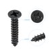 thumbnail image 3 of Uxcell M3.5 x 20mm Tornillos para Madera Acero al Carbono Óxido Negro Negro Paquete de 200, 3 of 5