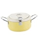 thumbnail image 4 of Olla freidora de acero inoxidable, utensilios de cocina pequeños para freidora, sartén de aceite multiusos, olla para freír pollo para verduras, bolas amarillo, 4 of 5