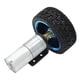 thumbnail image 2 of Plata 25GA370 DC Reductor De Caja De Engranajes Motor Eléctrico Con Rueda 6V 620RPM, 2 of 3