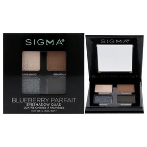 Sigma - Cuarteto De Sombras De Ojos - Parfait De Arándanos De Para Mujeres - 0,14 Oz De Sombra De Ojos