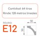 thumbnail image 2 of Cornisa E12 50 x 50mm x 2mt xPS Caja 64 unidades, 2 of 3