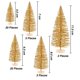 thumbnail image 3 of Miniárbol de Navidad artificial SATINIOR Sisal Snow, 60 unidades, 3 of 7