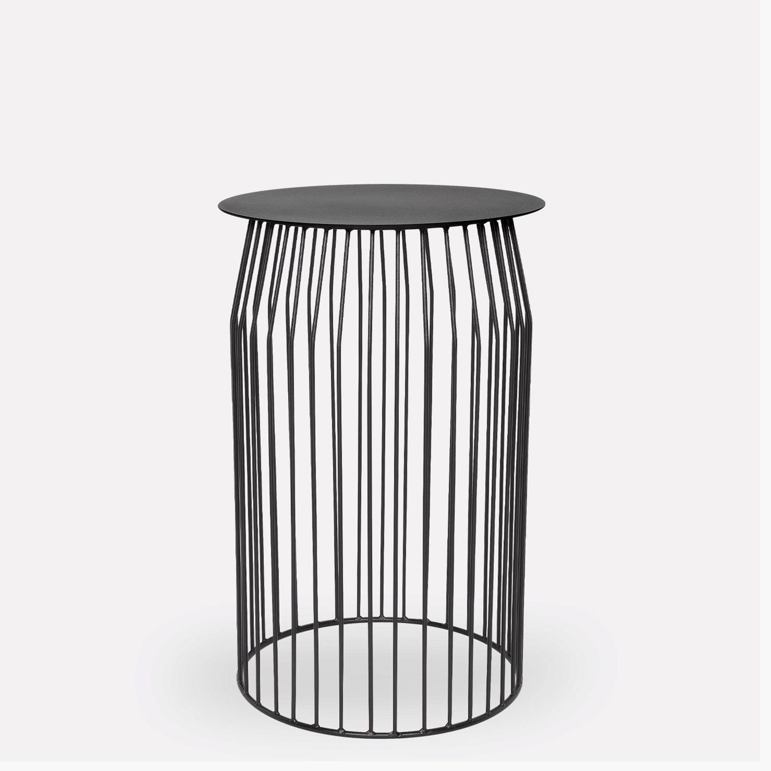 Form Design - Mesa Lateral Wire Diam 36 Negro